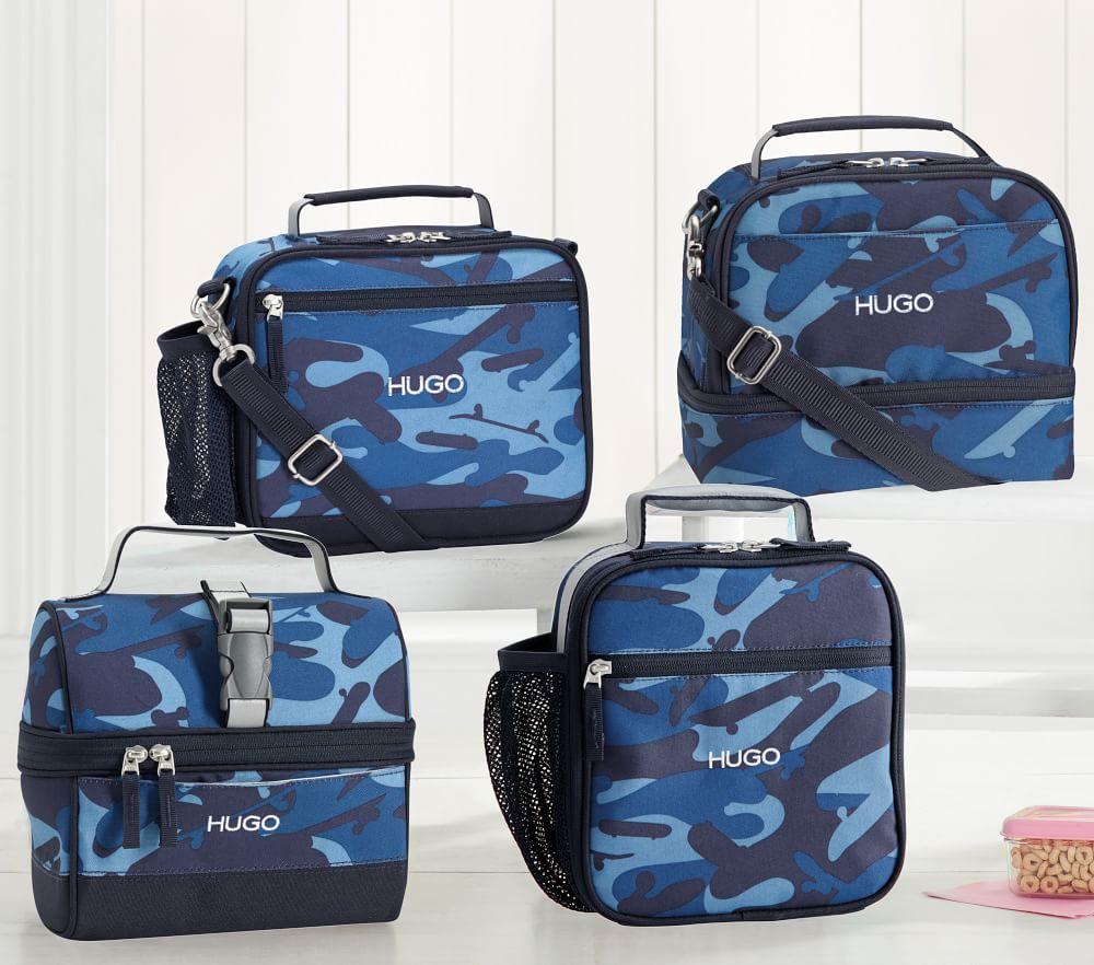 Mackenzie Navy Skateboard Camo Reflective Lunch Boxes